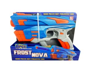 PISTOLA LANZA DARDOS PROYECTILES X 6 COD 54488