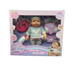 TINY BABY HORA DE HACER PIPI VAMOS A JUGAR COD 53729 BELU VERDE