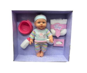 TINY BABY HORA DE HACER PIPI VAMOS A JUGAR COD 53729 BELU VERDE - Imagen 2