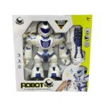 ROBOT INTERACTIVO R/C CAMINA Y BAILA CON LUZ Y SONIDO COD 55624