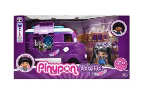 PINYPON TERRIFIC CAMIONETA VAN CON FIGURA Y ACCESORIOS COD 49000