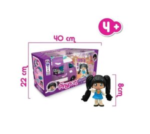 PINYPON TERRIFIC CAMIONETA VAN CON FIGURA Y ACCESORIOS COD 49000 - Imagen 5