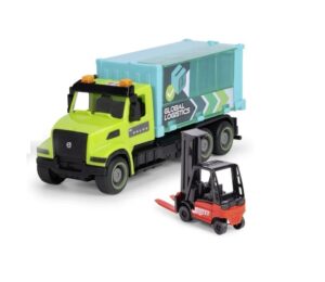 CAMION TRANSPORTADOR A FRICCION 22 CM COD 744018 VERDE - Imagen 3