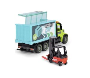 CAMION TRANSPORTADOR A FRICCION 22 CM COD 744018 VERDE - Imagen 4