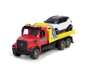 CAMION TRANSPORTADOR A FRICCION 22 CM COD 744018 ROJO - Imagen 3