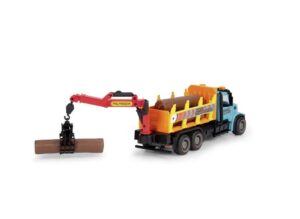 CAMION TRANSPORTADOR A FRICCION 22 CM COD 744018 TURQUESA - Imagen 4