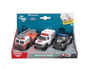 SET VEHICULOS EQUIPO DE RESCATE X 3 COD 712031