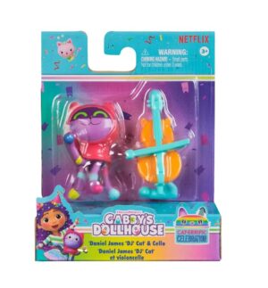 GABBYS DOLLHOUSE FIGURA CON ACCESORIOS COD 36272 DJ CAT