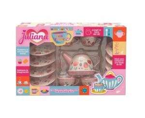 JULIANA SET JUEGO DE TE 14 PIEZAS SUPER DIVERTIDO COD JUL132