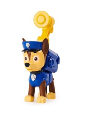 PAW PATROL FIGURA ARTICULADAS FRASES EN INGLES 9CM VR5 16600 CHASE - Imagen 2