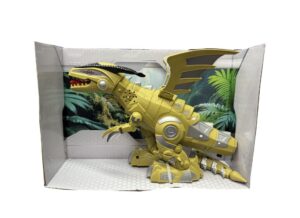 DRAGON ROBOT X-DINO LUZ SONIDO Y MOVIMIENTO COD 55439 VERDE - Imagen 2
