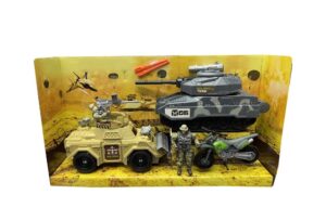 SET MILITAR EQUIPO ELITE VEHICULOS CON FIGURAS COD 55543 - Imagen 3
