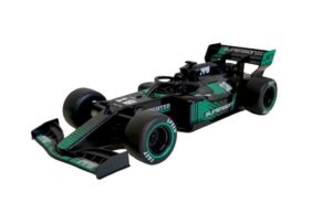 AUTO RADIO CONTROL FORMULA 1 EFECTO HUMO USB COD 55741 NEGRO - Imagen 2