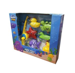 JUEGO SET DE PESCA CANA CON 6 ANIMALITOS HAPPY FISH COD 55882 - Imagen 3