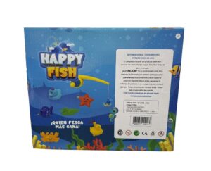 JUEGO SET DE PESCA CANA CON 6 ANIMALITOS HAPPY FISH COD 55882 - Imagen 4