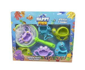 JUEGO SET DE PESCA CON RED ANIMALES X 6 COD 55881