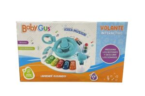 VOLANTE INTERACTIVO LUCES Y SONIDOS DIVERTDIDOS COD 55495 - Imagen 4