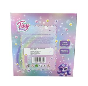 TINY PONY MUNDO MAGICO X 3 PARA PEINAR COD 54358 CELESTE - Imagen 3