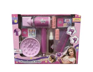 TINY SET SECADOR DE PELO CON ACCESORIOS COD 55677