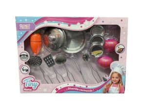 TINY HOME SUPER SET DE COCINA 14 PIEZAS COD 55963