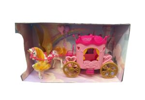 TINY UNICORNIO CON CARRUAJE AVENTURAS MAGICAS COD 55834 BLANCO - Imagen 3