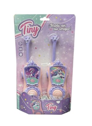 WALKIE TALKIES TINY UNICORNIO HABLA CON TUS AMIGAS COD 55661