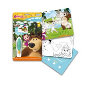 AQUA WOW MASHA Y EL OSO COLOREA CON AGUA COD 02900 - Imagen 2
