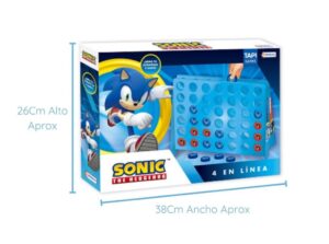 JUEGO DE MESA SONIC THE HEDGEHOS 4 EN LINEA COD 01236 - Imagen 3