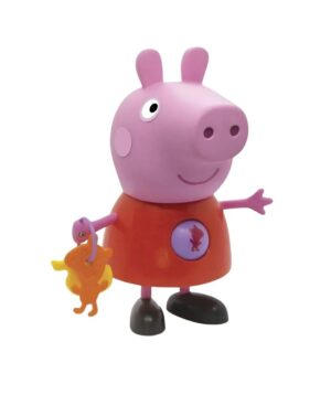 MUÑECA PEPPA PIG CON SONAJERO 23 CM COD 12490 - Imagen 2