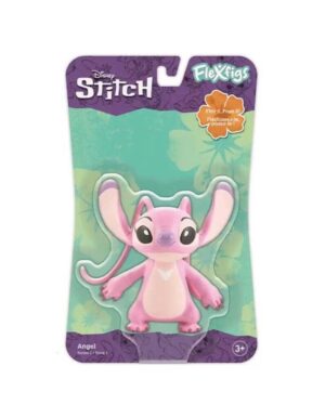 MUÑECO FLEXIBLE LILO Y STITCH  10 CM SERIE 1 COD 55268 ANGEL
