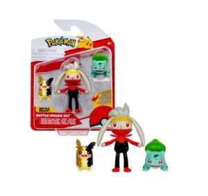POKEMON FIGURA DE BATALLA BLISTER X 3 VR3 95155 MODELO 3 - Imagen 3