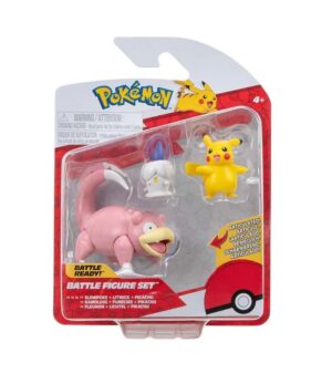 POKEMON FIGURA DE BATALLA BLISTER X 3 VR1 95155 MODELO 1