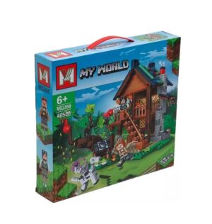 MY WORLD CRAFT PLAYSET BOQUES ESCENARIO CON FIGURA 2600 - Imagen 2