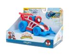 SPIDEY AMAZING FRIENDS VEHICULO PULL BACK C/ FIGURA COD SNF0014 SPIDEY