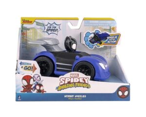 SPIDEY AMAZING FRIENDS VEHICULO PULL BACK C/ FIGURA COD SNF0014 PANTERA - Imagen 4