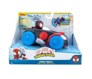 SPIDEY AMAZING FRIENDS VEHICULO PULL BACK C/ FIGURA COD SNF0014 MORALES - Imagen 3