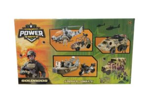 SET MILITAR EQUIPO ELITE VEHICULOS CON FIGURAS COD 55544 - Imagen 3