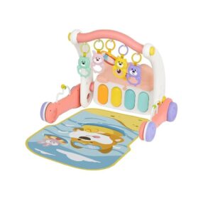 GIMNASIO INTERACTIVO 2 EN 1 ANDADOR LUZ Y SONIDO COD 55731 ROSA - Imagen 2