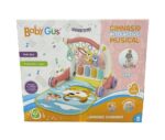 GIMNASIO INTERACTIVO 2 EN 1 ANDADOR LUZ Y SONIDO COD 55731 ROSA