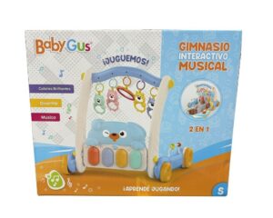 GIMNASIO INTERACTIVO 2 EN 1 ANDADOR LUZ Y SONIDO COD 55732 CELES - Imagen 2