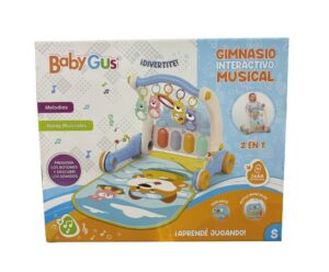 GIMNASIO INTERACTIVO 2 EN 1 ANDADOR LUZ Y SONIDO COD 55732 CELES