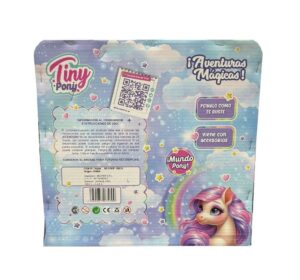TINY PONY AVENTURAS MAGICAS CABALLO CON ACCESORIO COD 55833 MAR - Imagen 3