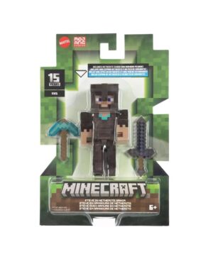MINECRAFT FIGURA CON ACCESORIOS COD GTP08 STEVE