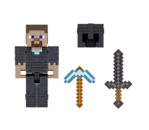 MINECRAFT FIGURA CON ACCESORIOS COD GTP08 STEVE - Imagen 2