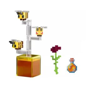 MINECRAFT FIGURA CON ACCESORIOS COD GTP08 ABEJAS - Imagen 3