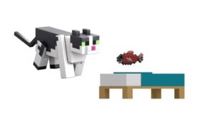 MINECRAFT FIGURA CON ACCESORIOS COD GTP08 GATO JELLIE - Imagen 2