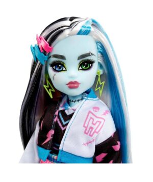 MUÑECA MONSTER HIGH FRANKIE STEIN CON ACCESORIOS COD HHK53 - Imagen 4