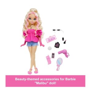 MUÑECA BARBIE DREAM BESTIES MALIBU CON ACCESORIOS COD HYC21 - Imagen 3