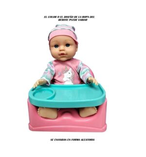 TINY BABY MILY HORA DE COMER SILLA Y ACCESORIOS COD 55806 - Imagen 2