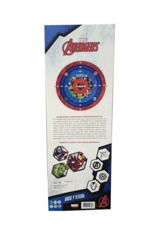 AVENGERS SET JUEGO ARCO Y FLECHA CON SOPAPA COD 55727 - Imagen 3